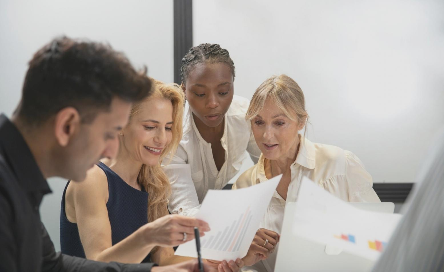 Dashboard showing traffic analytics and optimization metrics