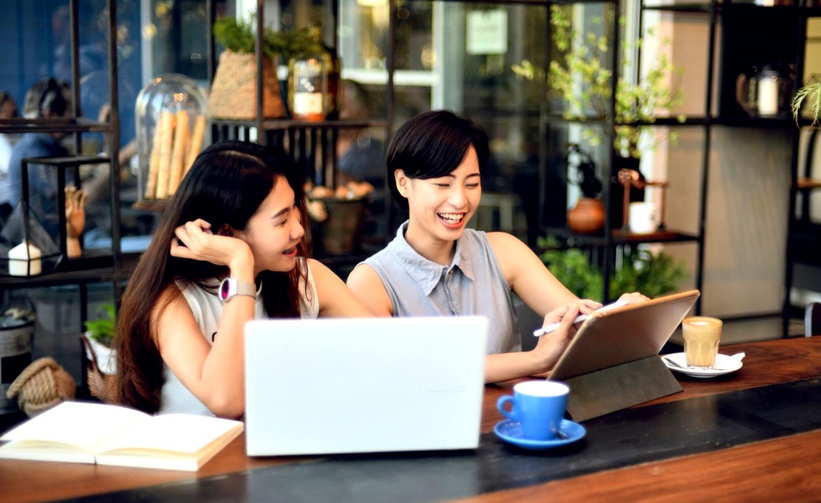 Search engine optimization analysis showing keyword research and ranking improvements